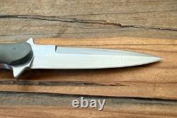 Couteau Erik Loreno 8.875 Dagger, Lame 4.12 1095, Poignée Micarta, Poche Personnalisée