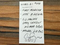 Couteau Erik Loreno 8.875 Dagger, Lame 4.12 1095, Poignée Micarta, Poche Personnalisée