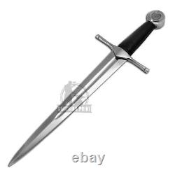 Couteau Forgé À La Main Norman Dagger, Couteau Dagger Médiéval, Couteau Dagger Viking