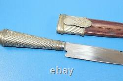 Couteau Gaucho Vintage Dagger El Centauro France Fabriqué En Acier Inoxydable Avec Gaine