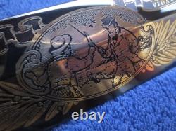 Couteau Jim Bowie vintage de fabrication allemande, dague du combat du banc de sable de Vidalia, avec boîte