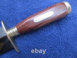 Couteau Jim Bowie vintage de fabrication allemande, dague du combat du banc de sable de Vidalia, avec boîte