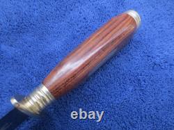 Couteau Jim Bowie vintage de fabrication allemande, dague du combat du banc de sable de Vidalia, avec boîte