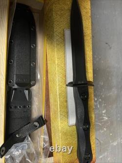 Couteau Kabar John EK Commando Dagger Lame Fixe Plein Tang 1095 Crovan EK44 USA