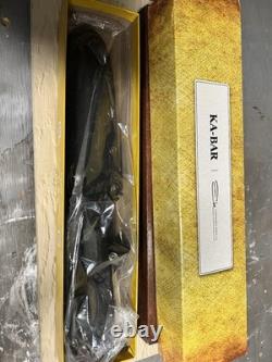 Couteau Kabar John EK Commando Dagger Lame Fixe Plein Tang 1095 Crovan EK44 USA