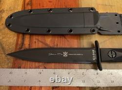 Couteau Kabar John EK Commando Dagger Lame Fixe Plein Tang 1095 Crovan EK44 USA