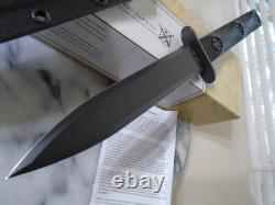 Couteau Kabar John EK Commando Dagger Lame Fixe Plein Tang 1095 Crovan EK44 USA