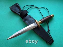 Couteau Premium Vintage LINDER DAGGER Hirschfänger en acier 440 des années 80/90 - Excellent couteau