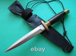 Couteau Premium Vintage LINDER DAGGER Hirschfänger en acier 440 des années 80/90 - Excellent couteau