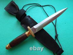 Couteau Premium Vintage LINDER DAGGER Hirschfänger en acier 440 des années 80/90 - Excellent couteau