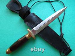 Couteau Premium Vintage LINDER DAGGER Hirschfänger en acier 440 des années 80/90 - Excellent couteau