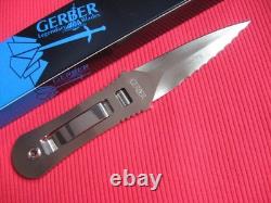 Couteau Rare Gerber River Master Blackie Collins (Version Italienne) Déclassé