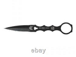 Couteau SOCP Dagger 176BK de Benchmade en acier inoxydable 440C noir