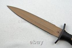 Couteau Spartan Blades - Poignard Harsey en Micarta noir et CPM S45-VN avec étui Kydex