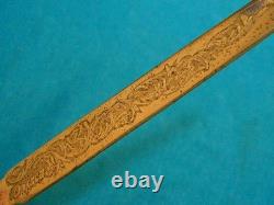 Couteau Stiletto Dague Dirk de Combat Vintage Oaxaca Mexique 15+ Couteaux Ec