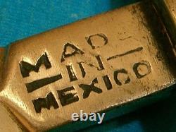 Couteau Vintage Rare Reyes Mexique Os Combat Lutte Dirk Dague Stiletto Bowie