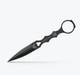 Couteau &agrave; Lame Fixe Benchmade Socp Dagger 176bk, Finition Rev&ecirc;tue, Manche Noir, &eacute;tui
