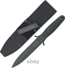 Couteau à lame fixe Boker Applegate-Fairbairn Combat avec manche noir en 440C 120543B
