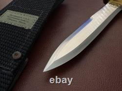 Couteau à lame fixe EK Knives Commando, dague de combat, fabriqué aux États-Unis