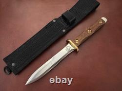 Couteau à lame fixe EK Knives Commando, dague de combat, fabriqué aux États-Unis