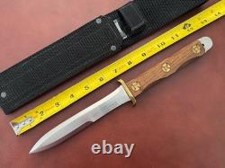 Couteau à lame fixe EK Knives Commando, dague de combat, fabriqué aux États-Unis
