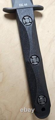 Couteau à lame fixe John EK Commando Ka-Bar Dagger avec boîte et étui EK44 CH22