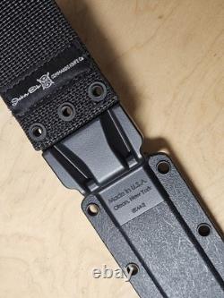 Couteau à lame fixe John EK Commando Ka-Bar Dagger avec boîte et étui EK44 CH22