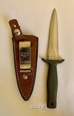 Couteau de botte Gerber Mark I -032754 - étui en cuir
