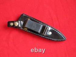 Couteau de botte Vintage Gerber Loveless avec fourreau - Excellent