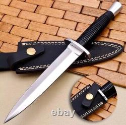 Couteau de chasse Couteau de camping Dague de survie pour homme Idée de cadeau Cadeau d'anniversaire