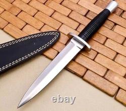 Couteau de chasse Couteau de camping Dague de survie pour homme Idée de cadeau Cadeau d'anniversaire