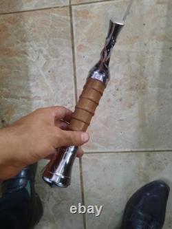 Couteau de chasse en acier D2 fait main personnalisé 31 avec étui de survie