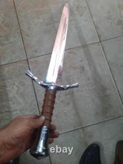 Couteau de chasse en acier D2 fait main personnalisé 31 avec étui de survie