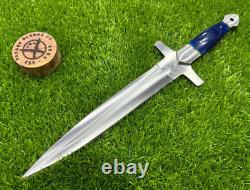 Couteau de chasse poignard fait à la main en acier D2 Savage Blades, belle poignée SB 030