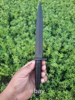 Couteau de combat Fairbairn Sykes Commando 11WW2 avec étui en cuir