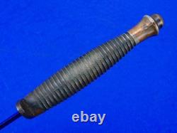 Couteau de combat Fairbairn Sykes Commando de la Seconde Guerre mondiale en anglais britannique avec étui