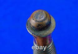 Couteau de combat Fairbairn Sykes Commando de la Seconde Guerre mondiale en anglais britannique avec étui