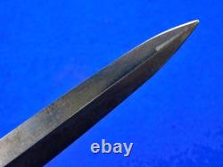 Couteau de combat Fairbairn Sykes Commando de la Seconde Guerre mondiale en anglais britannique avec étui