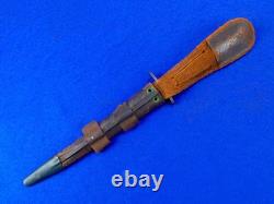 Couteau de combat Fairbairn Sykes Commando de la Seconde Guerre mondiale en anglais britannique avec étui