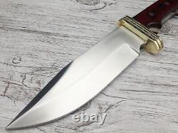 Couteau de combat Fuller Dagger rare et massif fait à la main avec manche en Micarta et gaine