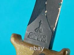 Couteau de combat Gerber Guardian II vintage des États-Unis