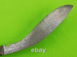 Couteau de combat Gurkha Kukri vintage de la Seconde Guerre mondiale en Inde indienne anglaise