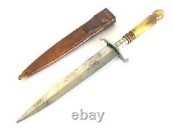 Couteau de combat Vintage Vendetta Boot Dagger allemand de la Première Guerre mondiale