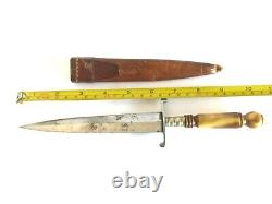 Couteau de combat Vintage Vendetta Boot Dagger allemand de la Première Guerre mondiale