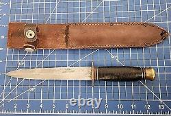 Couteau de combat à dagues Vintage WW2 Southern et Richardson Sheffield Angleterre