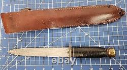 Couteau de combat à dagues Vintage WW2 Southern et Richardson Sheffield Angleterre