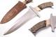 Couteau De Combat à Double Tranchant En Acier D2 Avec Finition Satinée Personnalisée 19ozair