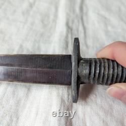 Couteau de combat à poignard authentique du 20ème siècle de Solingen, Allemagne 6