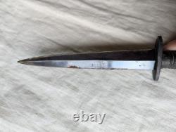Couteau de combat à poignard authentique du 20ème siècle de Solingen, Allemagne 6