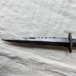 Couteau de combat à poignard authentique du 20ème siècle de Solingen, Allemagne 6
